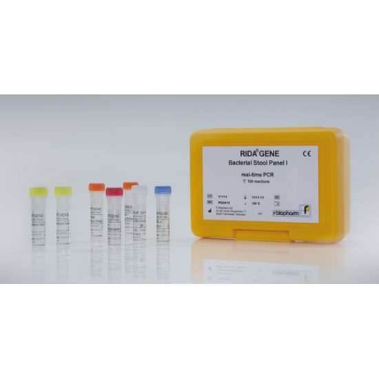 RIDA®GENE Bacterial Stool Panel I 