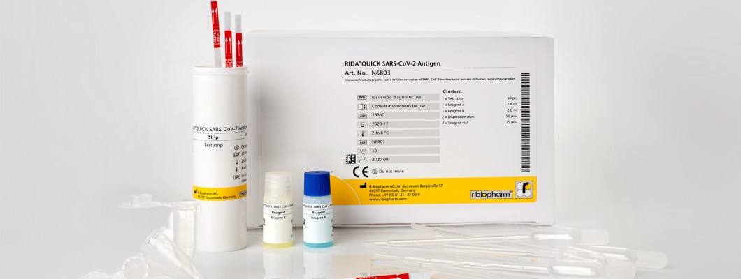 RIDA®QUICK SARS-CoV-2 antigen rapid test